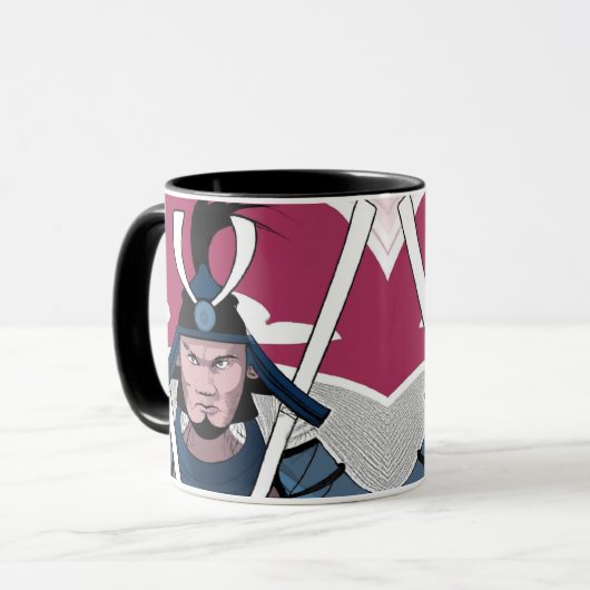 Mug Guerrier samouraï (Devant gauche)