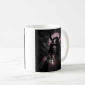 Mug Guerrier samouraï de minuit (Devant droit)