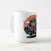 Mug Guerrier samouraï grenouille (Devant gauche)