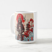Mug Guerrier Samouraï Japonais (Devant gauche)