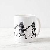 Mug Guerrier Silhouette (Devant droit)