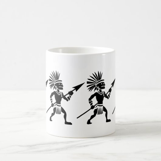 Mug Guerrier Silhouette (Centre)
