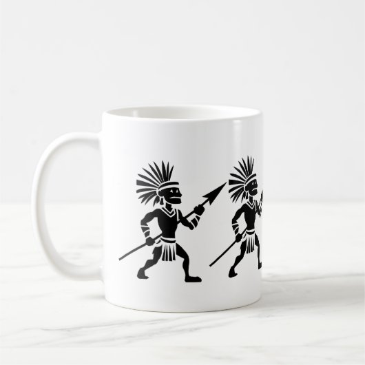 Mug Guerrier Silhouette (Gauche)