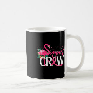 Mug Guerrier Soutien de l'équipage Flamant rose cancer