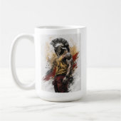Mug Guerrier spartiate moderne – Force antique moderne (Gauche)