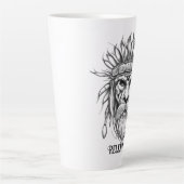 Mug guerrier viking sans relâche (Devant)