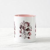 Mug Guerrière samouraï féminine (Centre)