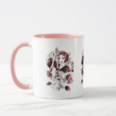 Mug Guerrière samouraï féminine (Gauche)