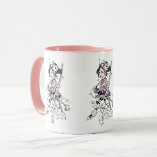 Mug Guerrière samouraï féminine