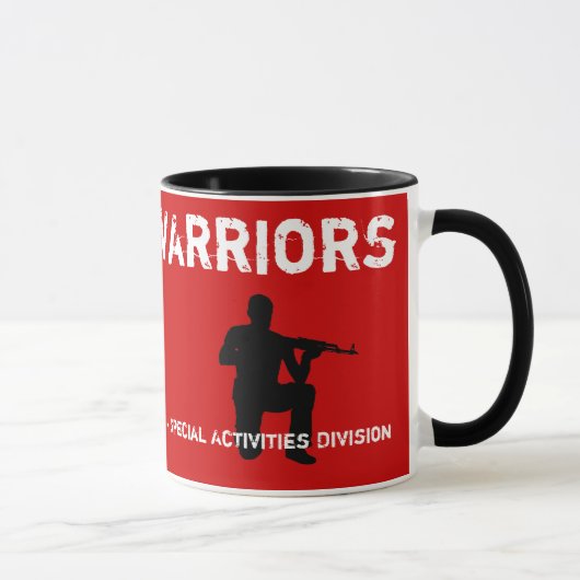 Mug Guerriers d'ombre - service clandestin national de (Droite)