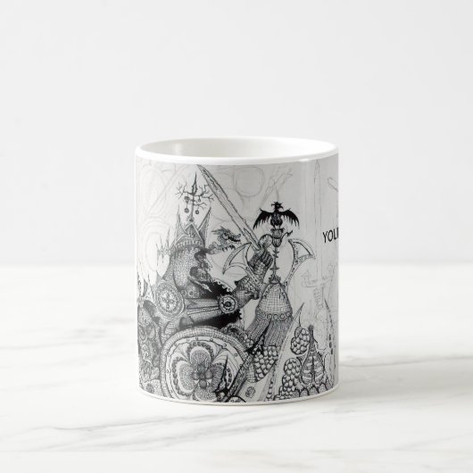 Mug GUERRIERS GOTHIQUES, Chevaliers barbares, Imaginai (Centre)