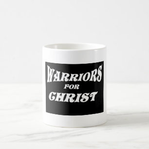 MUG GUERRIERS POUR CHRIST-BLK