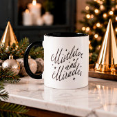 Mug Gui de Noël Mistletoe et Miracles