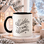 Mug Gui de Noël Mistletoe et Miracles