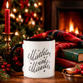 Mug Gui de Noël Mistletoe et Miracles