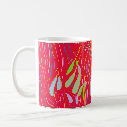 Mug Gui Fantaisiste, Rouge (Gauche)