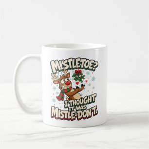 Mug Gui? Gui-pas-drole de Noël de rennes