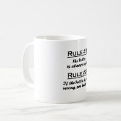 Mug Guichet de règle (Devant gauche)