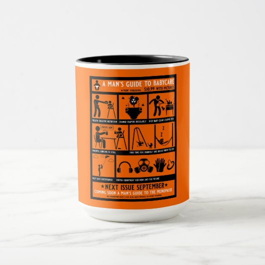 Mug Guide Cadeaux Pour Les Nouveaux Pères (Centre)