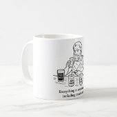 Mug Guide d'Aristote pour la modération (Devant gauche)