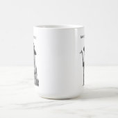 Mug Guide de montagne - conception de marmottes blanch (Centre)