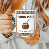 Mug Guide de recette de thé Yerba Mate 170°F