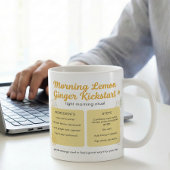Mug Guide de rituel au gingembre et aux agrumes chauds