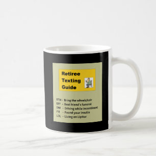 Mug Guide de service de mini-messages pour le retrait