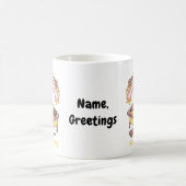 Mug Guide de Survie pour Enseignant Drôle Mai Rétro Oi (Centre)
