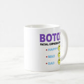 Mug Guide d'expression faciale BOTOX (Devant droit)