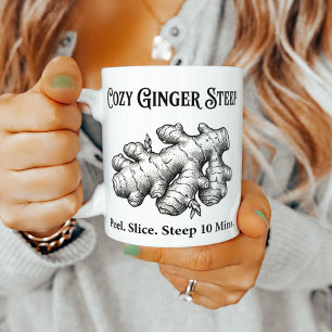 Mug Guide d'infusion de thé au gingembre