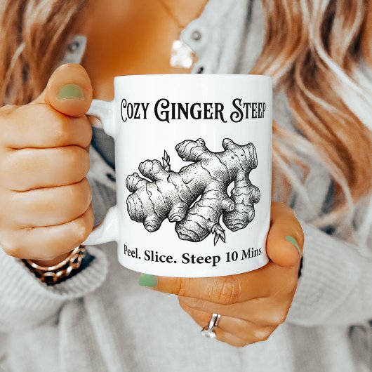 Mug Guide d'infusion de thé au gingembre