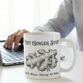 Mug Guide d'infusion de thé au gingembre
