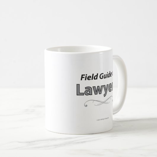 Mug Guide pratique à l'intention des avocats : Jaded C (Devant droit)