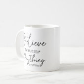 Mug Guillemet inspirant (Devant gauche)