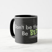 Mug Guillemet sur tableau noir (Devant gauche)