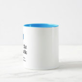 Mug Guillemets écossais : Monter un mickle fait un muc (Centre)