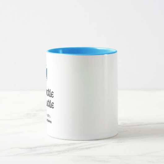 Mug Guillemets écossais : Monter un mickle fait un muc (Centre)