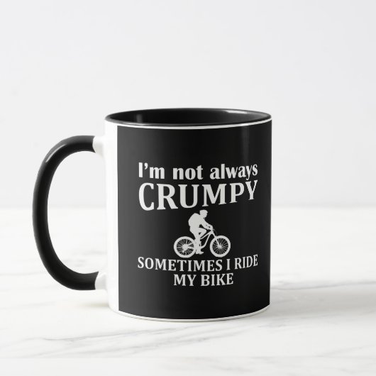 Mug Guillemets motocyclistes amusants (Gauche)