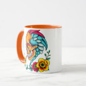 Mug Guillemets sombres (Devant gauche)