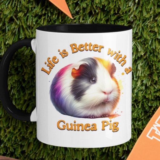 Mug Guinée Pig Maman Papa Rodent lover Café cadeau