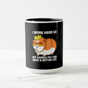 Mug Guinéen Cochon Maman Papa Piggies Costume Propriét