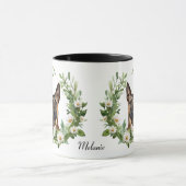 Mug Guirlande blanche Guirlande belge Malinois Chien (Centre)