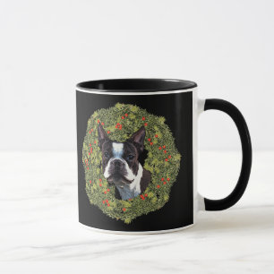 Mug Guirlande de Boston Terrier