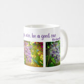 Mug Guisteria Flower Attitude Citation inspirante (Devant droit)