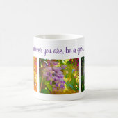 Mug Guisteria Flower Attitude Citation inspirante (Centre)