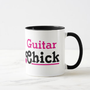 Mug Guitar Chick
