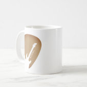 Mug Guitar Pick Guitarist Musician (Devant gauche)