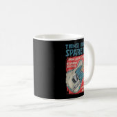 Mug Guitar Things I Do In My Spare Time Funny Electric (Devant droit)