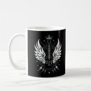 Mug Guitar Wings Musique Rétro Vintage